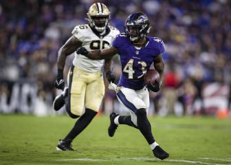 Los Ravens pierden a Justice Hill para toda la temporada