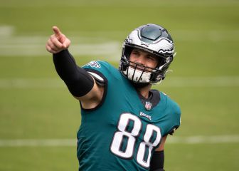 Goedert, insatisfecho por negociaciones con los Eagles