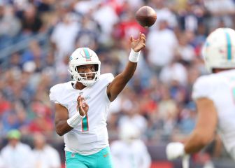 Tagovailoa le gana a Jones el duelo de QBs de Alabama