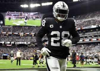 Josh Jacobs no vera acción contra Steelers