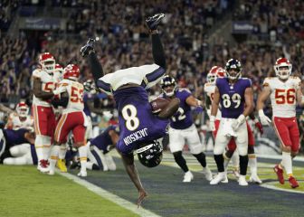 Lamar consigue su primer triunfo frente a Mahomes