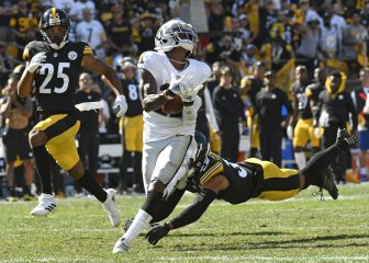 Jon Gruden alaba la habilidad de Henry Ruggs