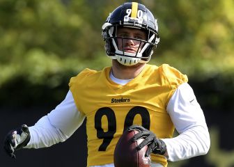 Los Steelers no contarán con el pass rusher T.J. Watt