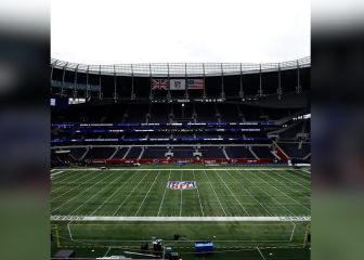 El nuevo estadio del Tottenham se transformó para la NFL