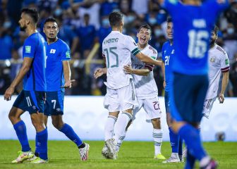 El Salvador sigue con la mala racha frente a México en casa