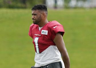 Tua regresa a entrenar; podría jugar en la semana 6