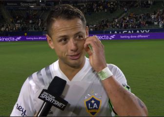 Chicharito emocionado por volver a marcar con Galaxy
