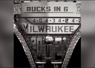 Así son los anillos del campeonato de la NBA de los Bucks