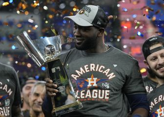 Yordan Álvarez es el MVP de la ALCS