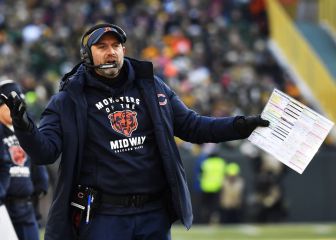 Matt Nagy no dirigirá a los Bears contra los Niners