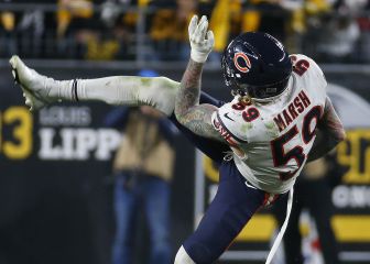 Cassius Marsh explota contra árbitros del Bears vs Steelers