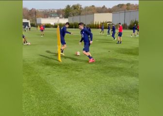 USMNT entrena a topa previo al encuentro contra México