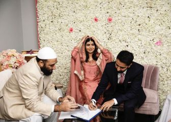 ¡Así fue la boda de Malala Yousafzai y Asser Malik!