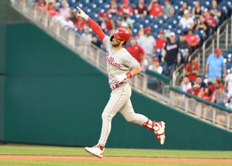 Bryce Harper gana su segundo MVP de la Liga Nacional