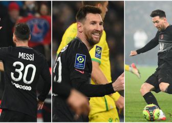 En imágenes: Messi marcó su primer gol en Ligue 1 con el PSG