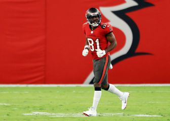 Antonio Brown sigue fuera por lesión en el tobillo