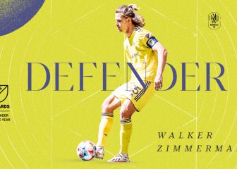 Walker Zimmerman es el defensa del año en la MLS