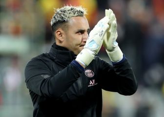 El error de Keylor en el empate del PSG ante el Lens