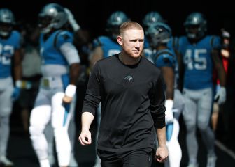 Joe Brady y los Carolina Panthers separan sus caminos