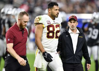 WFT pierde a Logan Thomas por lo que resta de 2021