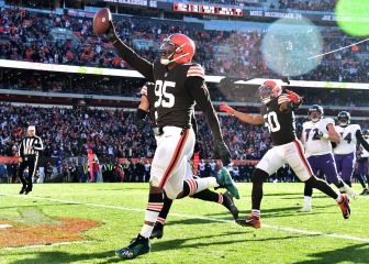 Browns vencen a unos Ravens sin Lamar Jackson