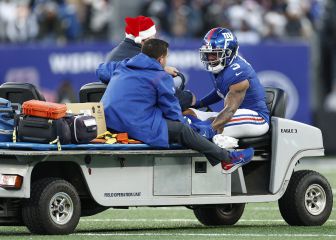 Sterling Shepard se despide de 2021 por una lesión