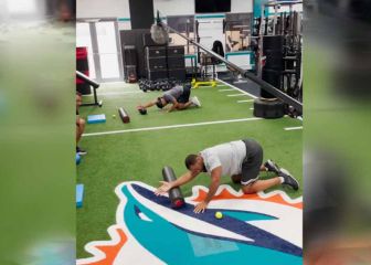 El momento incómodo de Will Smith entrenando con Miami Dolphins