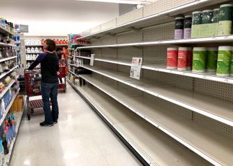 ¿Por qué hay estantes vacíos en los supermercados de USA?