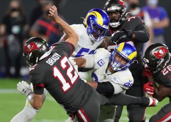 Tom Brady, 0-2 contra Rams desde que llegó a Tampa