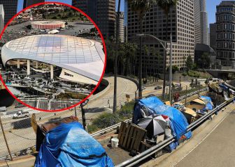 ¿Los Angeles “esconde” crisis de personas sin hogar por el Super Bowl?