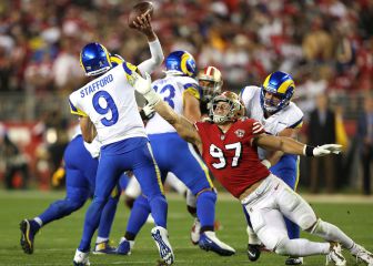 Récord de 49ers y Rams en el NFC Championship Game