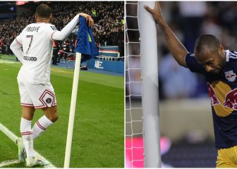 Mbappé imitó icónico festejo de Thierry Henry en la MLS
