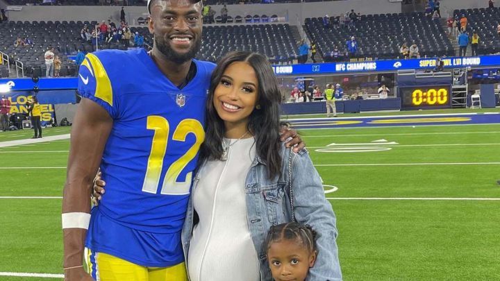 Esposa de Van Jefferson, Samaria, deja el Super Bowl LVI en labor de parto