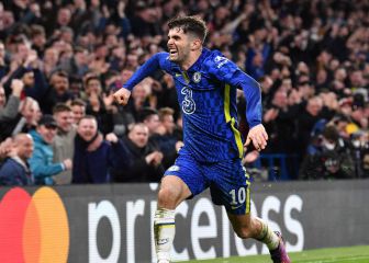 Pulisic celebra gol en Champions con el Griddy Dance