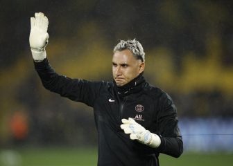 PSG le dio especial regalo a Keylor por sus 100 partidos