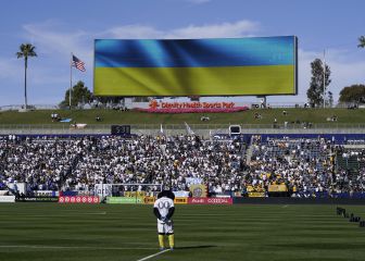 Equipos y jugadores de MLS muestran su apoyo a Ucrania