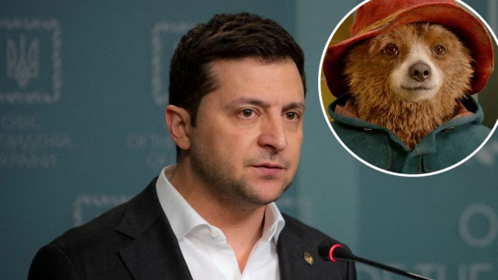 La conexión entre el presidente de Ucrania, Volodymyr Zelensky, y el oso Paddington