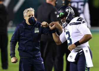 Pete Carroll quiere que Russell Wilson siga en Seatlle