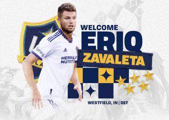 LA Galaxy hace oficial la llegada de Eriq Zavaleta