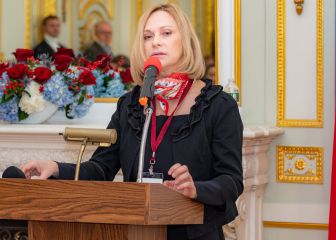 Elena Branson, acusada de ser espía de Vladimir Putin