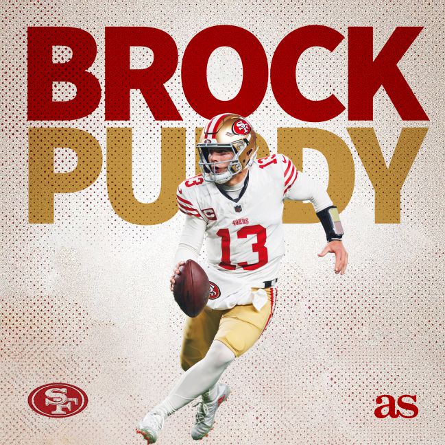Brock Purdy, QB de los San Francisco 49ers