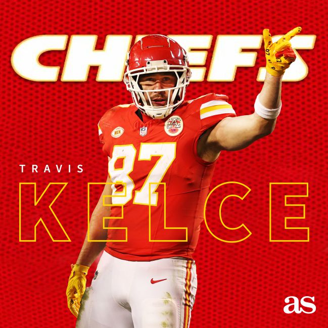 Travis Kelce, tight end de los Kansas City Chiefs