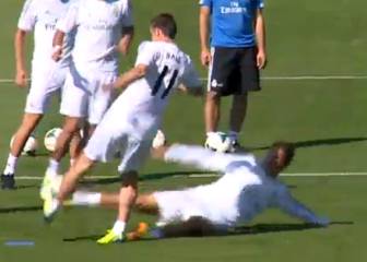 Aquel pique entre Cristiano y Bale: entradón y caño sublime