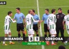 Jornada 15. Mirandés 3 - 1 Córdoba