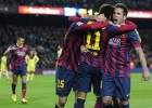 Neymar desatasca al Barcelona ante el Villarreal