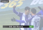 El 'hat-trick' de Javi Guerra repunta al Valladolid