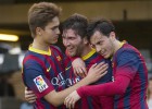 El Barcelona B juega su mejor partido y golea al Hércules