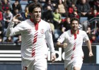 El Sevilla enlaza cinco triunfos y hace trizas a Osasuna