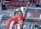 El Girona golea y sigue su lucha por salvar la categoría