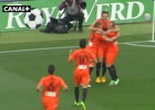 Un gol de Xisco acerca al Córdoba a la permanencia